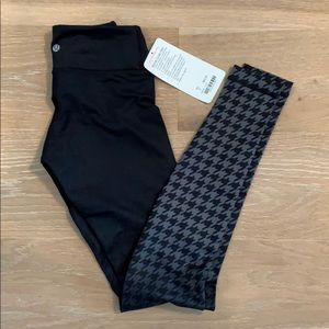Lululemon Houndstooth Ombré Wunder Unders.